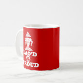 LAO'D & PROUD KAFFEETASSE (Vorderseite Links)