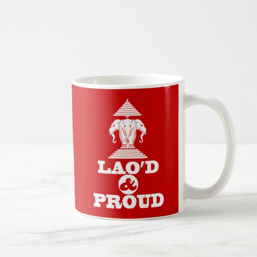 LAO'D & PROUD KAFFEETASSE (Rechts)