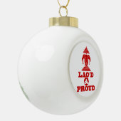 LAO'D & PROUD KERAMIK Kugel-Ornament (Links)