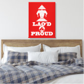 LAO'D & PROUD LEINWANDDRUCK (Insitu (Schlafzimmer))