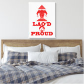 LAO'D & PROUD LEINWANDDRUCK (Insitu (Schlafzimmer))