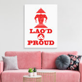 LAO'D & PROUD LEINWANDDRUCK (Insitu (Wohnzimmer))