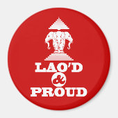 LAO'D & PROUD MAGNET (Vorne)