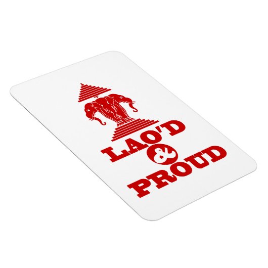 LAO'D & PROUD MAGNET (Rechte Seite)