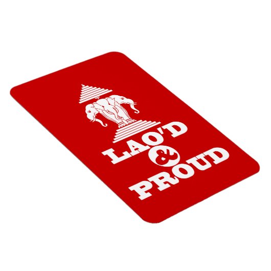 LAO'D & PROUD MAGNET (Rechte Seite)