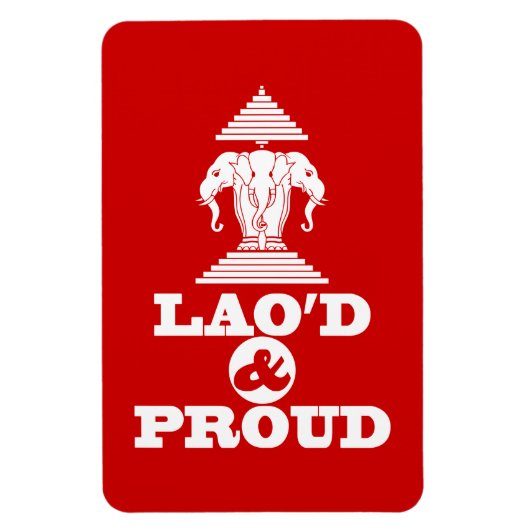 LAO'D & PROUD MAGNET (Vertikal)