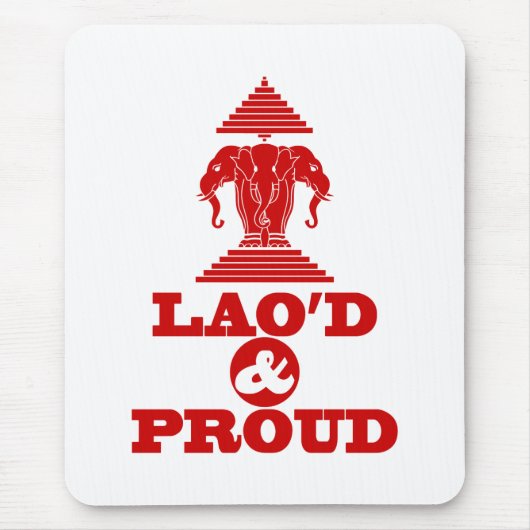 LAO'D & PROUD MOUSEPAD (Vorne)
