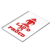 LAO'D & PROUD NOTIZBLOCK (Linke Seite)