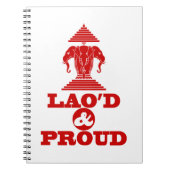 LAO'D & PROUD NOTIZBLOCK (Vorderseite)