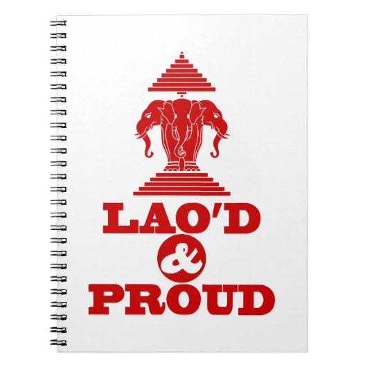 LAO'D & PROUD NOTIZBLOCK (Vorderseite)