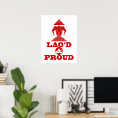 LAO'D & PROUD POSTER (Heimbüro)