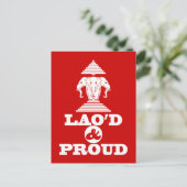 LAO'D & PROUD POSTKARTE (Stehend Vorderseite)
