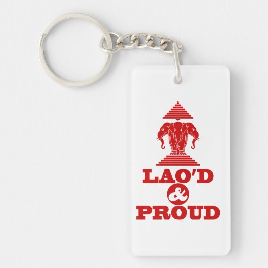 LAO'D & PROUD SCHLÜSSELANHÄNGER (Vorderseite)