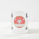 LAO'd u. STOLZE mattierte Tasse (Mittel)