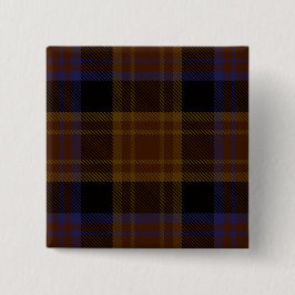 Laois Landkreis Irish Tartan Button