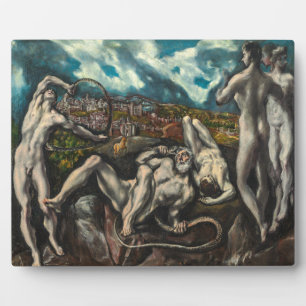 Laokoon El Greco Fotoplatte