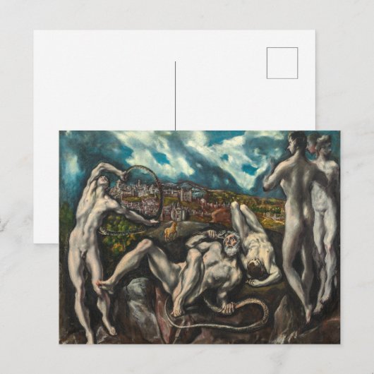 Laokoon | El Greco | Postkarte (Vorne/Hinten)