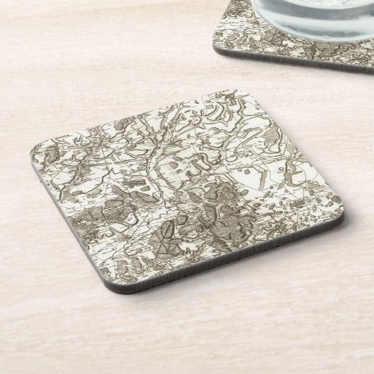 Laon, Noyon Getränkeuntersetzer (Linke Seite)