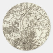 Laon Runder Aufkleber (Vorderseite)