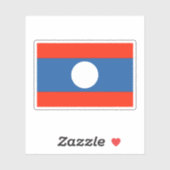 Laos Aufkleber (Blatt)