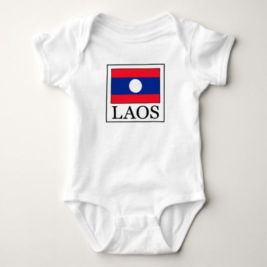 Laos Baby Strampler (Vorderseite)