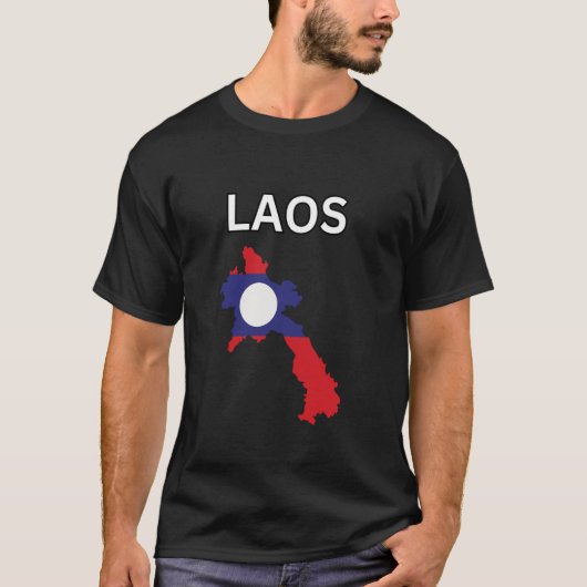Laos Design T-Shirt (Vorderseite)