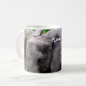 Laos-Elefant Kaffeetasse (Vorderseite Links)