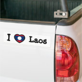Laos Flag Autoaufkleber (Auf Lkw)