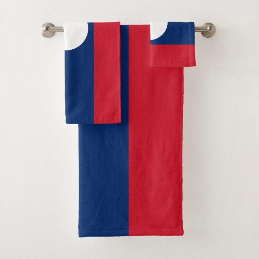 Laos Flag Badhandtuch Set (Insitu)