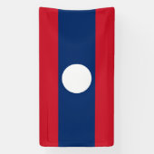 Laos Flag Banner (Vertikal)