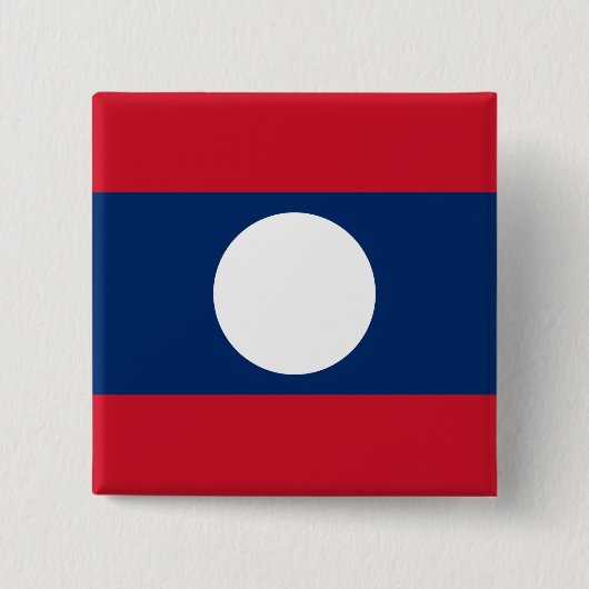 Laos Flag Button (Vorderseite)