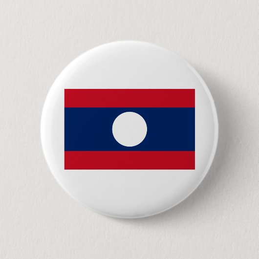 Laos Flag Button (Vorderseite)