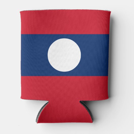 Laos Flag Dosenkühler (Vorderseite)