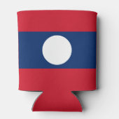 Laos Flag Dosenkühler (Rückseite)