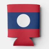 Laos Flag Dosenkühler (Rückseite)
