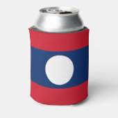 Laos Flag Dosenkühler (Kanne Rückseite)