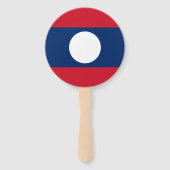 Laos Flag Fächer (Vorderseite)