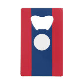 Laos Flag Geldbeutel Flaschenöffner (Vorderseite)