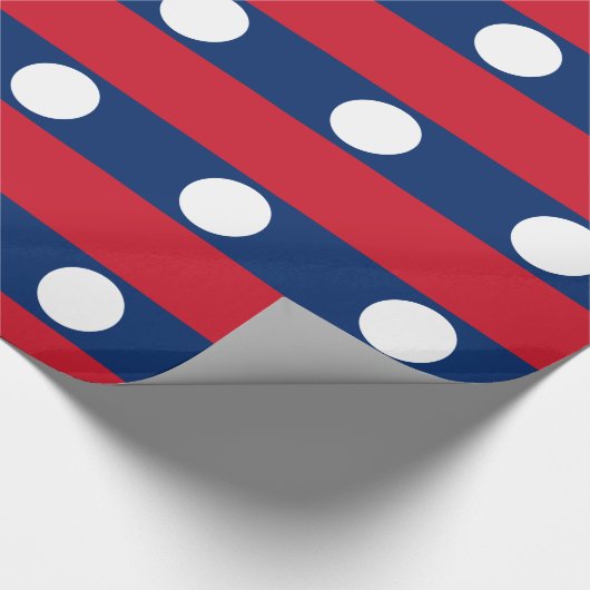 Laos Flag Geschenkpapier (Ecke)