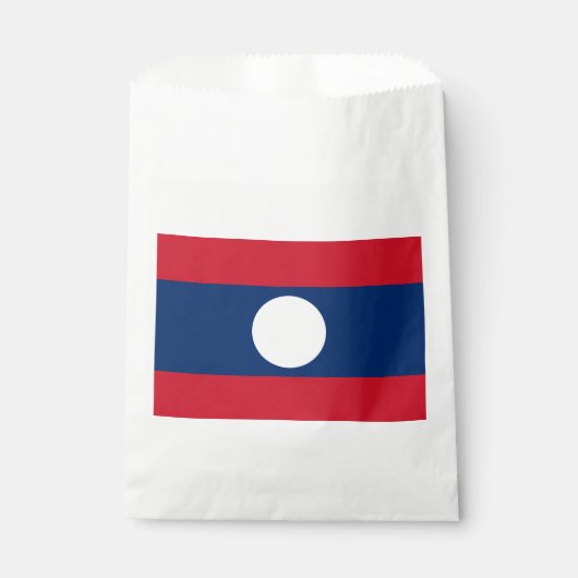 Laos Flag Geschenktütchen (Vorderseite)