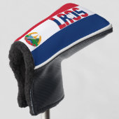 Laos Flag Gorgeous Patriotic Golf Headcover (3/4 Vorderseite)