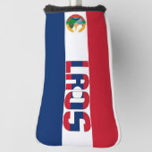 Laos Flag Gorgeous Patriotic Golf Headcover (Rotieren 90)