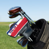 Laos Flag Gorgeous Patriotic Golf Headcover (In Situ)