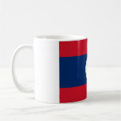 Laos Flag Kaffeetasse (Links)