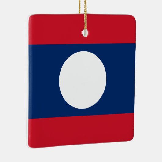 Laos Flag Keramikornament (Rechts)