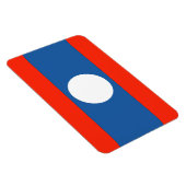 Laos Flag Magnet (Rechte Seite)