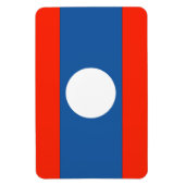Laos Flag Magnet (Vertikal)
