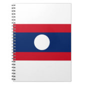 Laos Flag Notizblock (Vorderseite)