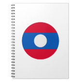 Laos Flag Notizblock (Vorderseite)