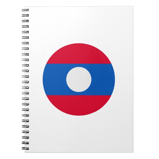 Laos Flag Notizblock (Vorderseite)